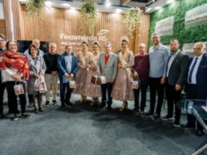 Presidente da Fecomércio-RS Sesc/Senac visita 31ª Fenadoce